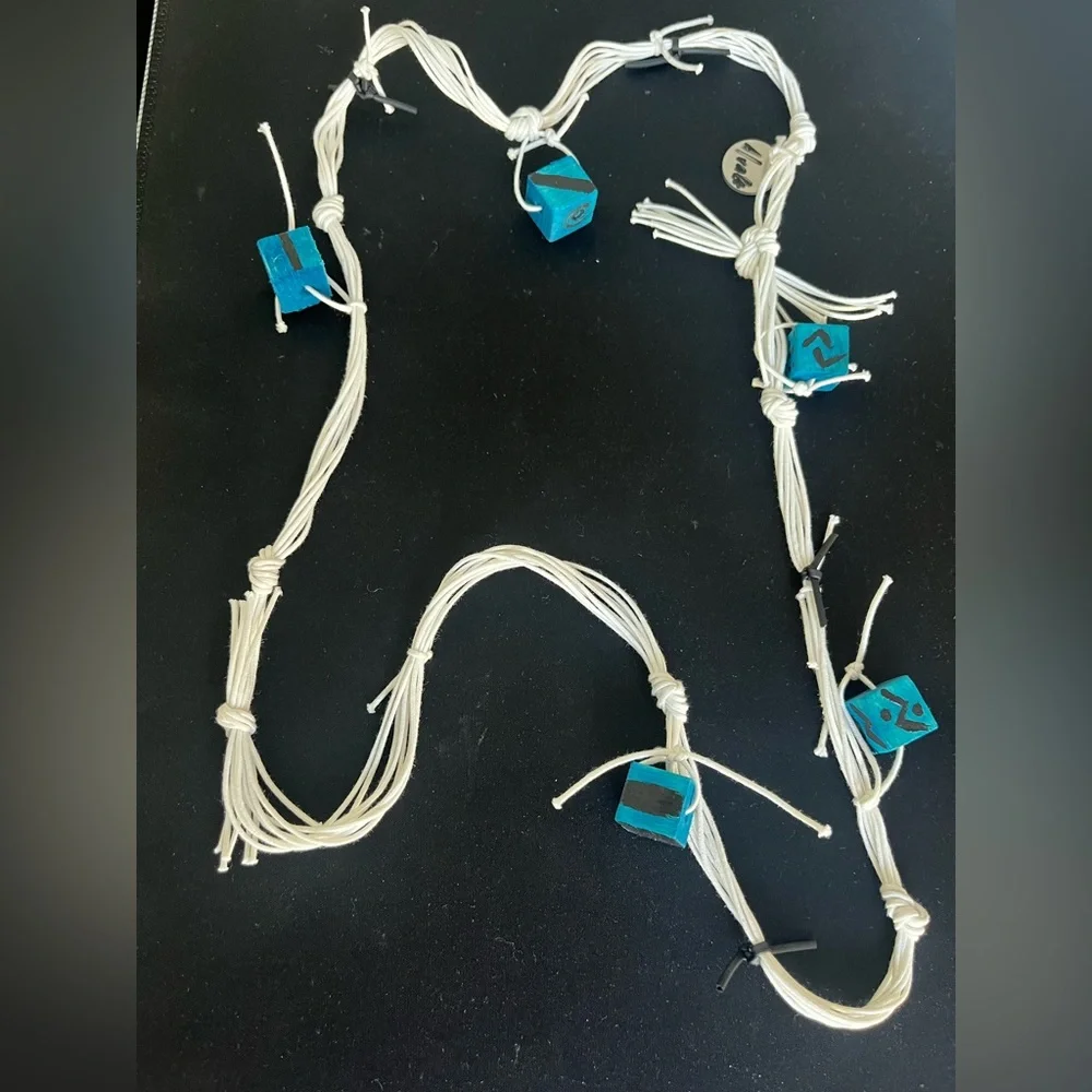 Jianhui London Blue Block Necklace